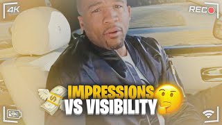 What's The Difference Between Impressions and Visibility - 60 Seconds of Game