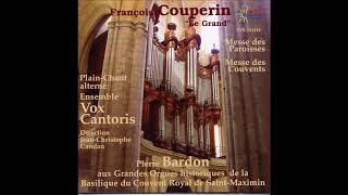 Plain chant du premier Kyrie en taille : François Couperin