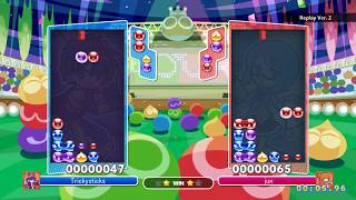 Puyo Puyo Champions - Trickysticks (Ragnus) vs jun (Ciel)