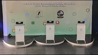 Grand Finale LESDE UPSC Challenge Inter College Quiz Competition 2025