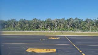 Aterrizaje en Aeropuerto de Cancún