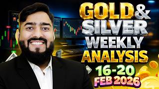 Gold $5,000 Hold or Crash? Silver's "Lunar" Trap! | Feb 16-20 Weekly Analysis by Forexustaad
