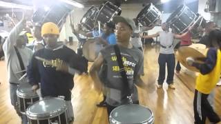 Faiths Place Drumline (DΦV) @ NCAT 2016