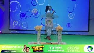 ||Bishop MS Mphosi || Crossover Service  2025-2026 Part 1|| South Africa||