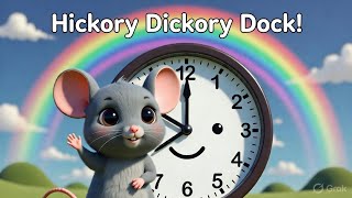 🐭Hickory Dickory Dock⏰️ 🧸Welcom to MoMo Tv. 🎵Play • Learn • Laugh🎵 Only on MoMo Tv 🧸✨