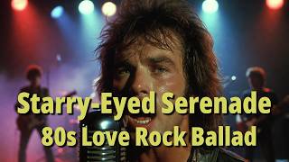 Starry Eyed Serenade | 80s Rock Ballad | Lyrics Video