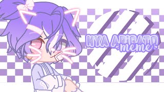nya arigato meme [gacha club]