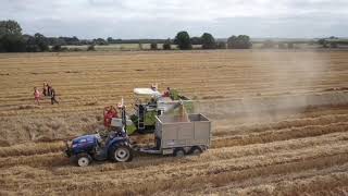 Harvesting Middle Moor autonomously harvest 2021