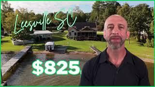 Lake Murray Leesville SC Home for Sale Private Dock, Boat Ramp Leesville, South Carolina Real Estate