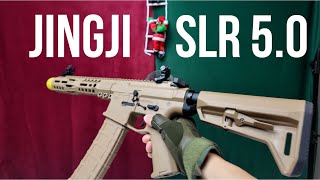 JINGJI SLR 5.0 Gel Blaster review #review  #unboxing #review #gelblaster #airsoft #guntoys