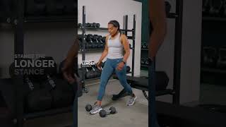 Quads vs Glutes. Split squats. Know the difference | Myprotein #shorts