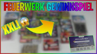 XXL F1 FEUERWERK GEWINNSPIEL 😱🍀| Pyro Silvester Verlosung