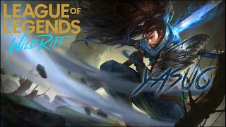 League of Legends: Wild Rift Alpha Test | Yasuo Gameplay