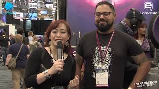 Aston Mic's new Stealth cardioid studio/live mic at NAMM '19, live from the show floor on EnterTalk.