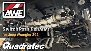 Unleash the Beast! AWE SwitchPath Exhaust Transforms the Jeep Wrangler 392 🔥