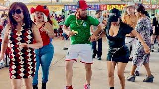 Sabado de baile en la pulga de Álamo Texas RGV 