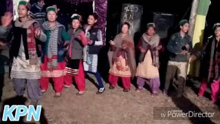 Most beautiful kinnouri spiti dance with Furbu Negi live .