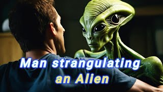 Jack Cary talking about a Navajo Man strangling an Alien