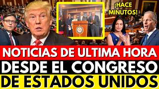 CONGRESO ANUNCIA LA REMOCIÓN DE DONALD TRUMP COMO PRESIDENTE DE EE.UU.