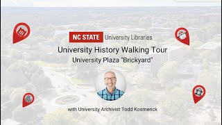 University History Walking Tour: University Plaza "Brickyard"