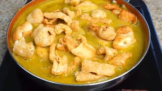 Chicharrones de cerdo en salsa EL SECRETO ESTÁ  EN LA SALSA. 