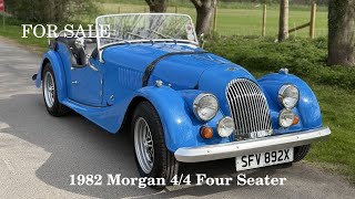 NOW SOLD - 1982 Morgan 4/4 Four Seater  with Robin Lawton Vintage & Classic Cars