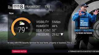 The Weather Channel - Frankfort, KY Local Forecast - 4/8/2020 7:48pm