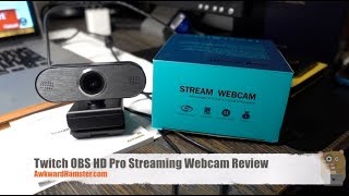 Zoom Twitch OBS HD Pro Streaming Webcam Review