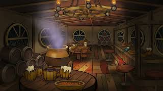 Ocean Bistrot︱Animated Ambience︱Ocean Waves, Soup Boiling, Wine Pour