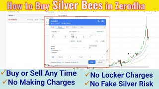 How to Buy Silver Bees ETF in Zerodha for Long Term