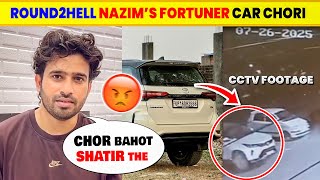 Round2Hell Nazim Ahmed’s ₹60 Lakh Fortuner CHORI 😱 | R2H Nazim Reacts to Delhi Police