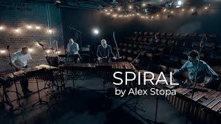 "Spiral" for Percussion Quartet