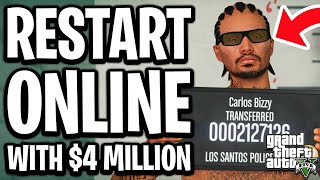 How To Restart GTA 5 Online With 4 Million 2025 - Full Guide