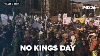 Thousands protested for No Kings Day