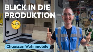 This is how your Chausson motorhome is built – from the chassis to the final inspection! 🚐