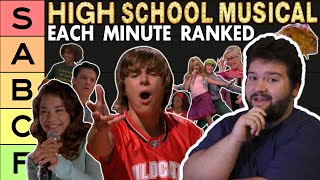 I Ranked EACH INDIVIDUAL MINUTE of High School Musical