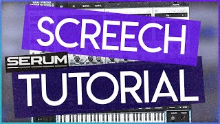 The TRICK to make a Hardcore/Hardstyle SCREECH on Serum!