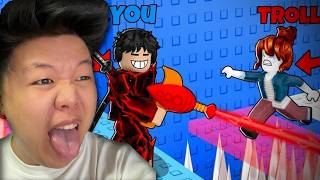 INI TOWER PALING RUSUH SELAMA GW MAIN ROBLOX!! Roblox Invisible Gun Troll Tower