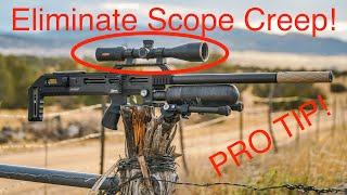 ELIMINATE SCOPE CREEP! Fix Your Accuracy with this Pro Tip!