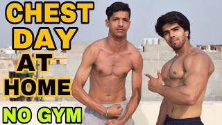 CHEST WORKOUT AT HOME FOR BEGINNERS| NO GYM LIVE STREAM