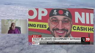 Derogatory 'Top Ninja' billboard sparks controversy in Cleveland neighborhood