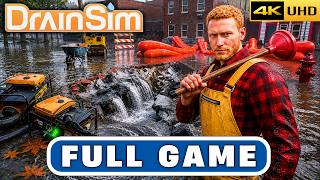 DrainSim - Full Game Walkthrough v0.2.2.05 [4K 60FPS] (No Commentary)