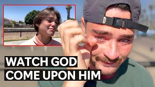 When God Suddenly Came on Him, He Broke Down in Tears