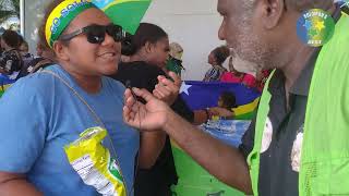 The Best Supporters Reaction to Solomon Islands Women's Football Victory
