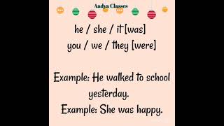 GRAMMAR || PAST INDEFINITE TENSE || TENSES