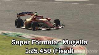 Super Formula - Mugello - 1:25.459 (Fixed)