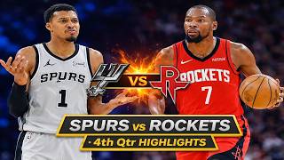 San Antonio Spurs vs Houston Rockets 4th Qtr Highlights | Mar 08, 2026 | NBA Today