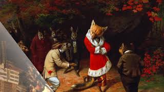 William Holbrook beard dancing bears meaning, anthropomorphic animals, anthropomorphic art