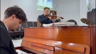 Isus Domnul meu - pian Daniel Dubanoaia & vioara Simon Musat