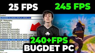 🔥 I Got 240+ FPS in Fortnite on My LAGGY PC! 💻 (No Stutter, MAX Settings Boost!)